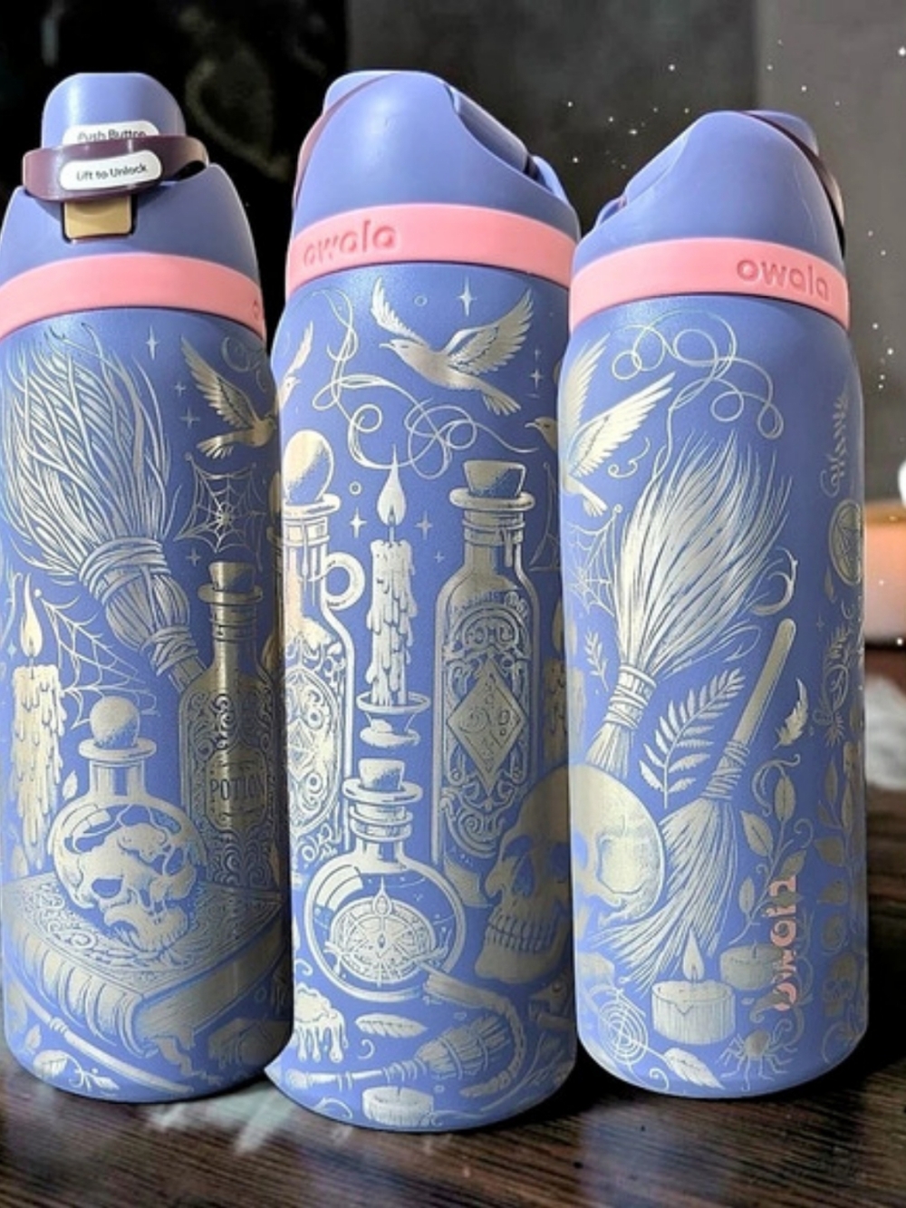 Witchy Potions Custom Engraved 32oz Owala